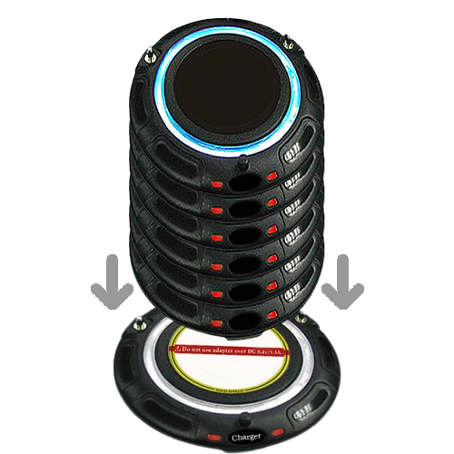 無線呼叫器、充電座、震動呼叫器